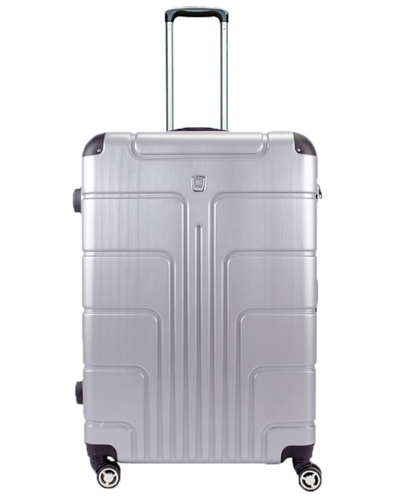 фото Чемодан из поликарбоната Luyida (L+, серый)