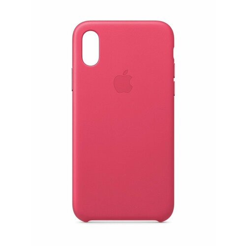 ClipCase Aksberry Leather для Apple iPhone X/XS розовый
