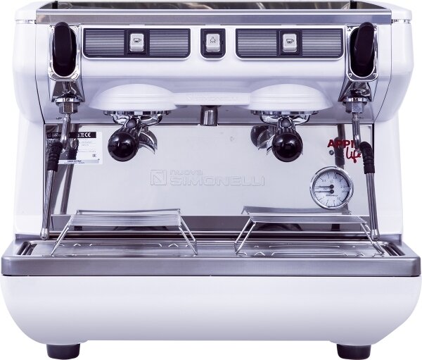 фото Кофемашина-полуавтомат Nuova Simonelli Appia Life Compact 2Gr S 220V red +economizer+high groups традиционная с 2 высокими группами и экономайзером