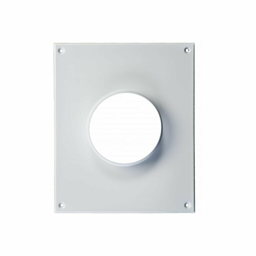 фото Площадка торцева пластик, установочный диаметр 125 мм, 205х240 фланец D125, Viento, 125П