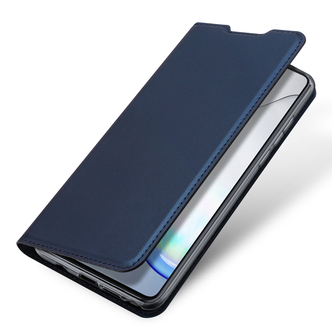 Чехол-книжка MyPads на жёсткой металлической основе для Sony Xperia XA1 5.0 (G3116 / 3112) синий
