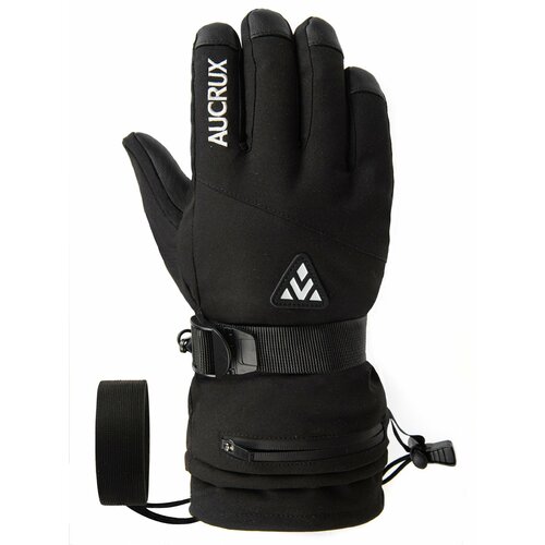 Перчатки AUCRUX, размер XS, черный