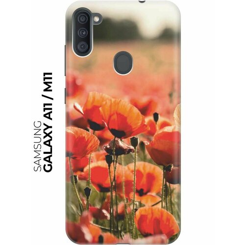 RE: PA Чехол - накладка ArtColor для Samsung Galaxy A11 / M11 с принтом Маки re pa чехол накладка artcolor для samsung galaxy a11 m11 с принтом взгляд волка