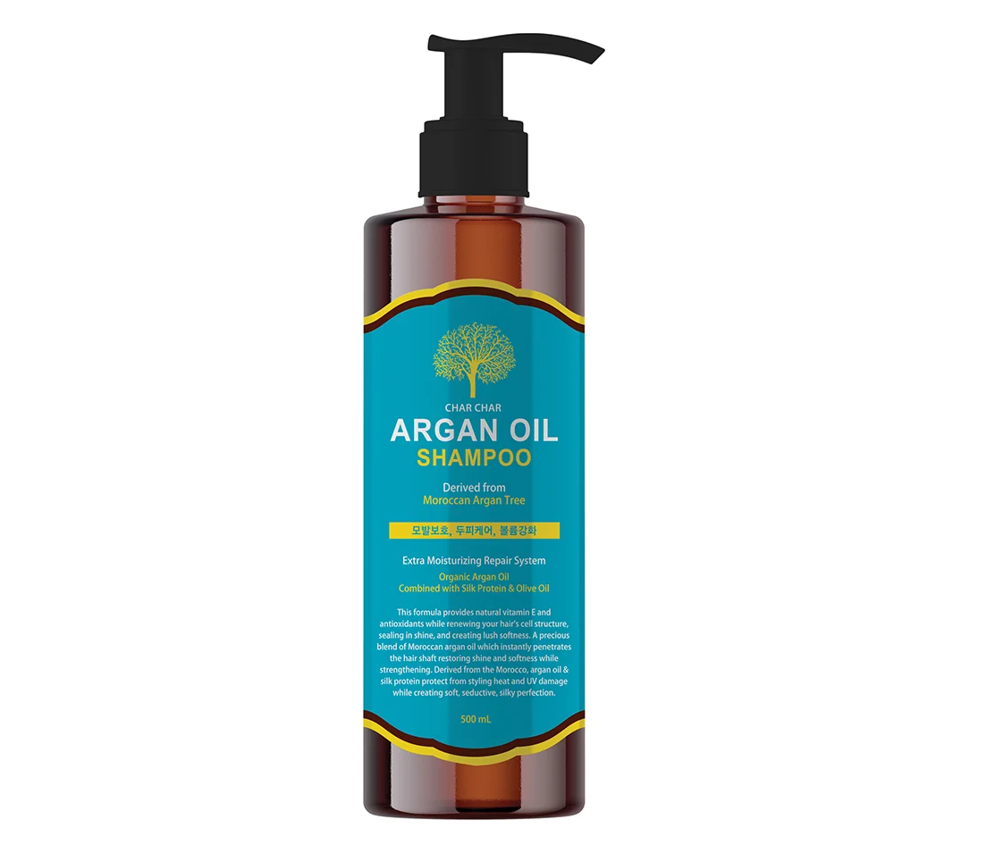 Шампунь для волос с аргановым маслом Evas Char Char Argan Oil Shampoo, 100 мл - фото №7