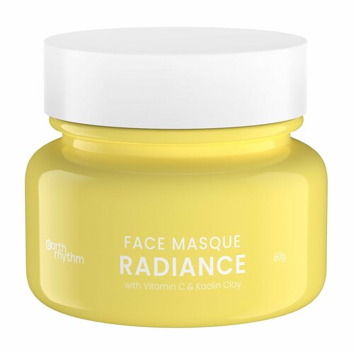 Маска для лица с витамином С и каолином Earth Rhythm Radiance Face Masque