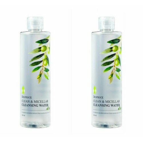 Deoproce Мицеллярная вода с экстрактом оливы Clean & Micellar Cleansing Water Olive, 300 мл, 2 шт мицеллярная вода cera di cupra micellar water 200 мл