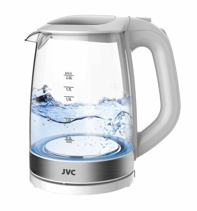 Чайник JVC JK-KE2005 белый стекло