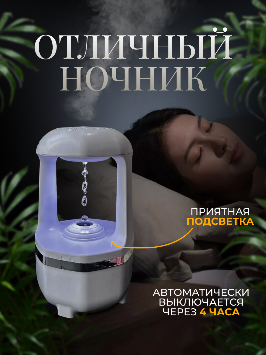 Антигравитационный увлажнитель воздуха от BashMarket - фотография № 1