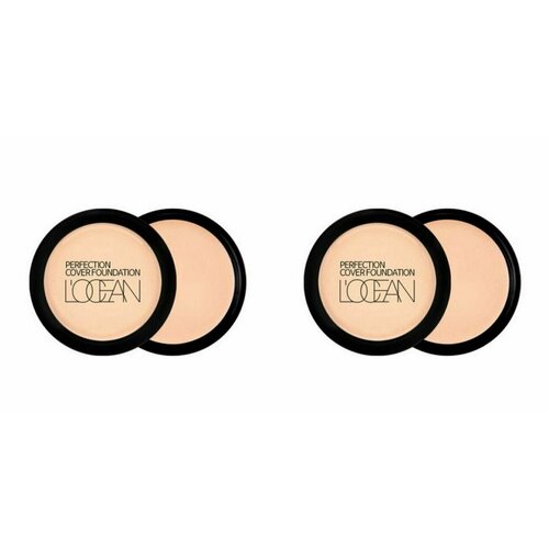 Консилер L’OCEAN, Perfection Cover Foundation, тон 44 Soft Brown, 16 г, 2 уп