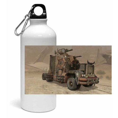 фото Спортивная бутылка по игре crossout, кроссаут №1 migom