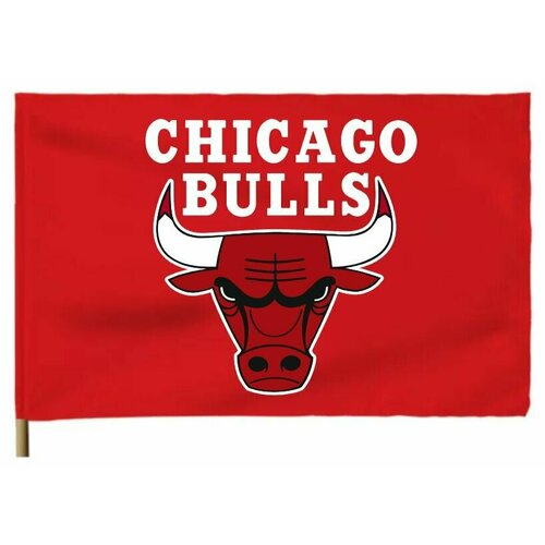 Флаг Chicago Bulls 90х135 см.