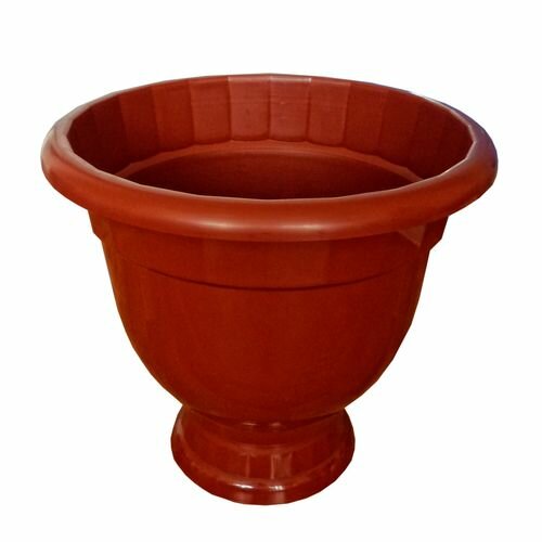 фото Кашпо с поддоном 20л. (терракот) "Бриг" *