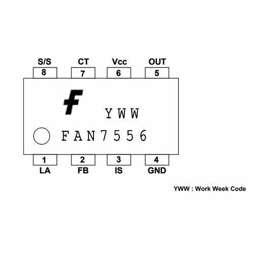Микросхема FAN7556