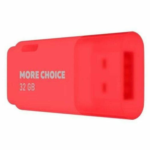 Флэш-накопитель MORE CHOICE (4610196407468) MF32 USB 32GB 2.0 Red