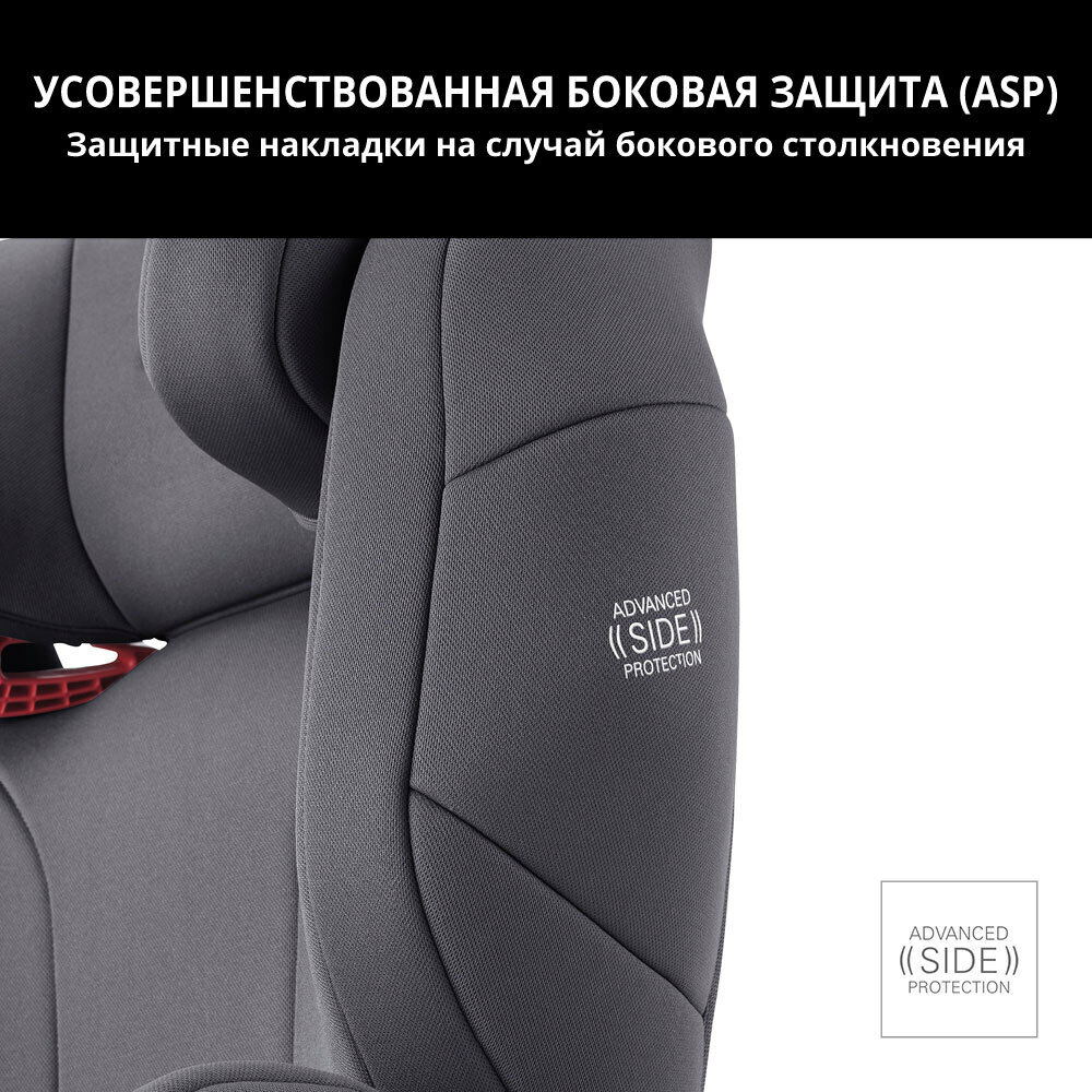 Автокресло группа 2/3 (15-36 кг) Recaro Monza Nova Evo Seatfix — фото 11