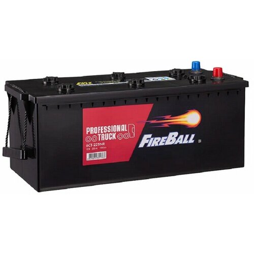 Аккумулятор автомобильный Fire Ball 225 А/ч 1350 А прям. пол. (3) Евро авто (518x274x237) NR