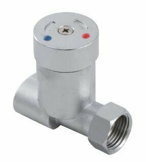 фото Кран с регулировкой температуры горячей и холодной воды KAISER 3820