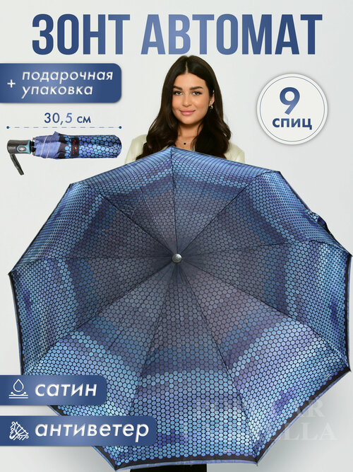 Зонт Popular, голубой, синий