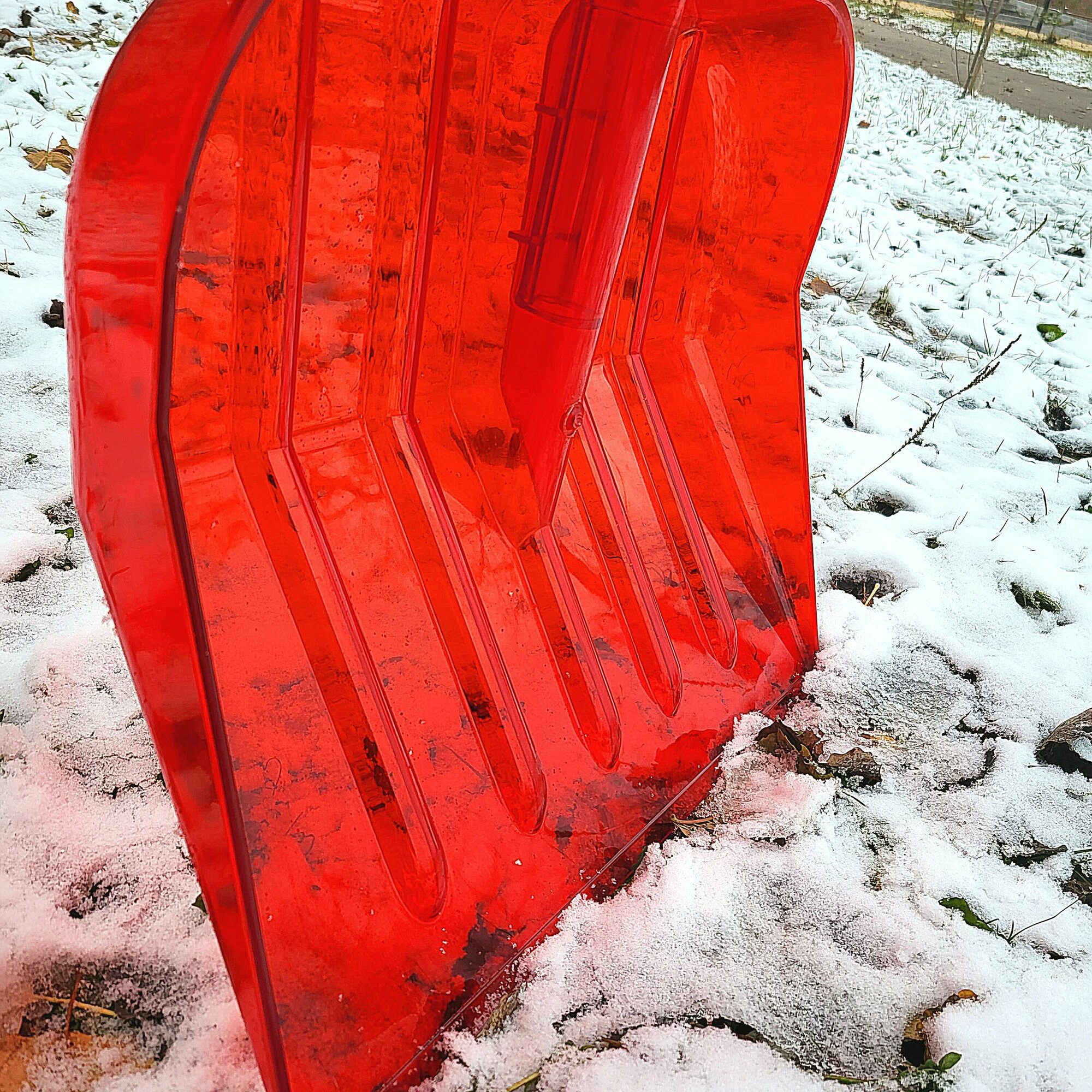 Лопата снеговая из поликарбоната ПК-1 без черенка - фотография № 13