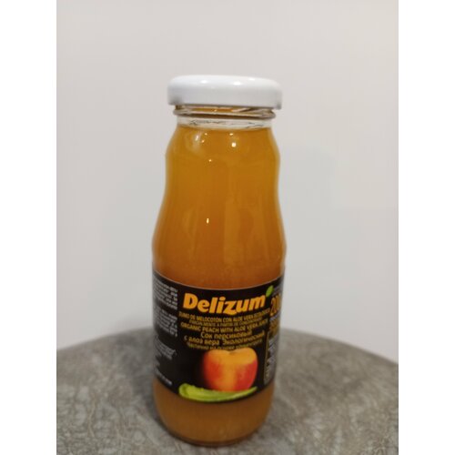 Био-сок персика и алоэ Delizum, 200 мл 2шт.