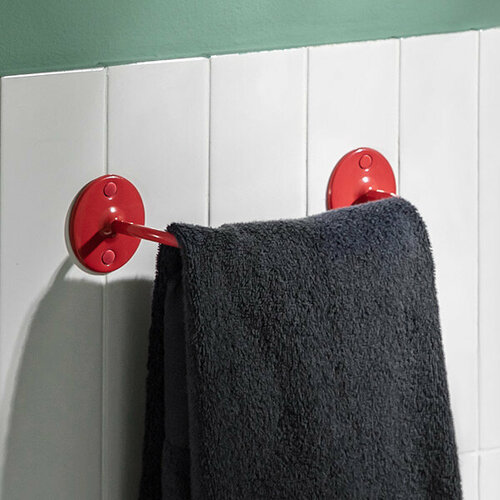 Держатель для полотенец 28 см Trud Moroshka цвет Красный