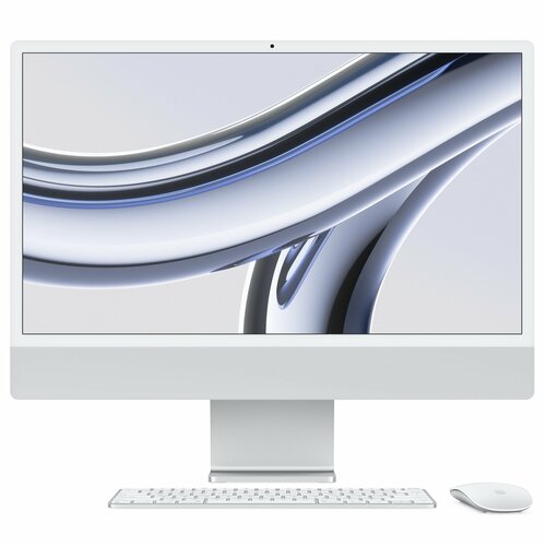 Моноблок Apple iMac 24 45K 2023 Silver MQRK3RUA M38GB512GB SSDApple graphics 10-coreWi-FiBTMacOS 21849000₽