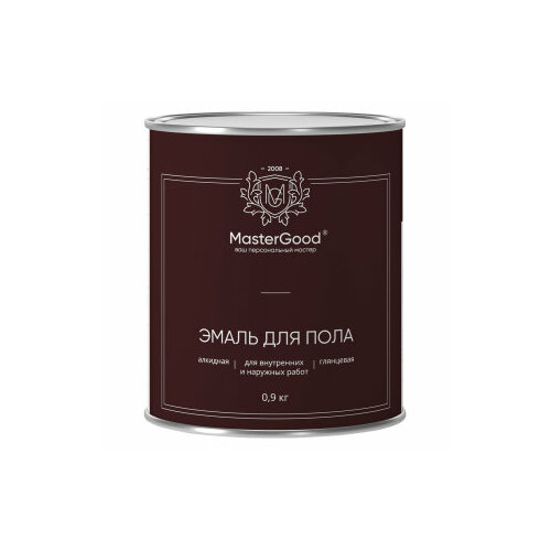 Эмаль для Пола Master Good 19кг Красно-Коричневая Алкидная Мастер Гуд 715₽