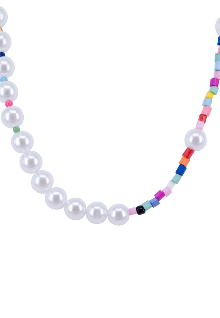 Колье OTOKODESIGN длина 50 см мультиколор