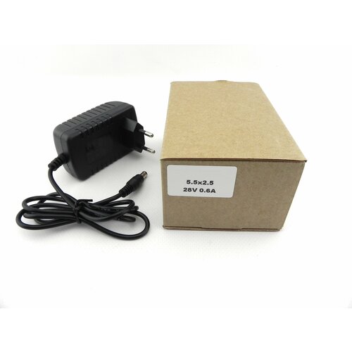 Блок питания для пылесосов 28V 06A 5525 прямой штекер 1020₽