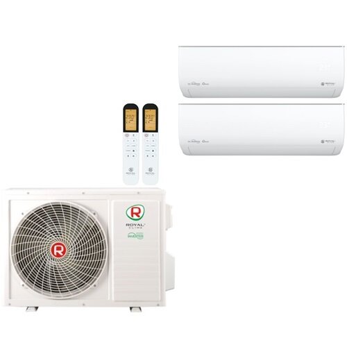 фото Мульти сплит-система на 2 комнаты Royal Clima Multi Gamma Gloria RCI-GLF09HNх2/2TFM-17HN