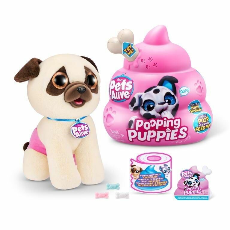 Игровые наборы и фигурки Pets Alive Игрушка Pets Alive Pooping Puppies Капсула в непрозрачной упаковке (Сюрприз) 9542 — фото 1