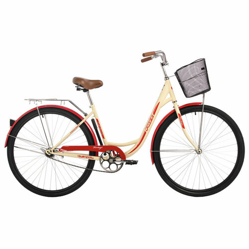 Велосипед 28 FOXX VINTAGE сталь р 18 цвет бежевый 13960₽