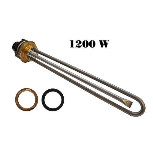 ТЭН для водонагревателей нержавейка с терморегулятором 15 А, 1, 2 кВт, тип Ariston