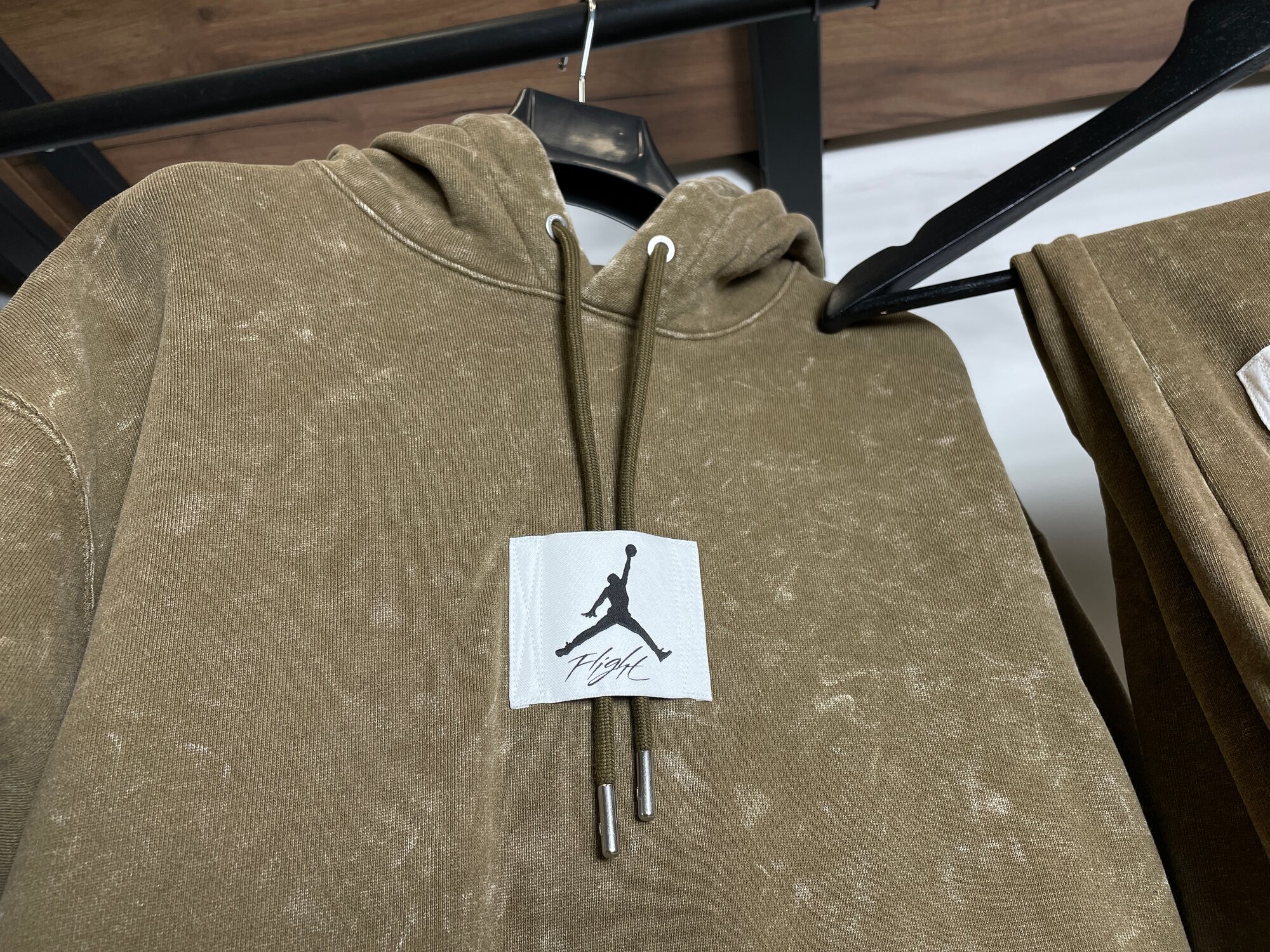 Костюм спортивный NIKE, размер XL, бежевый — фото 1