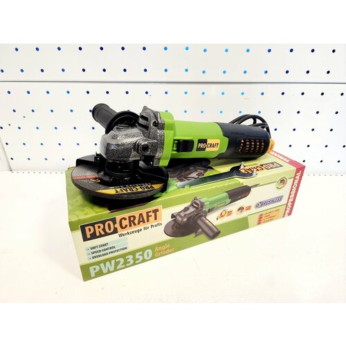 Ушм болгарка бесщеточная Procraft PW2350 1300Вт 125мм 6490₽