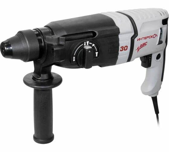 фото Перфоратор ИНТЕРСКОЛ П-30/900АВС SDS plus, с анти-вибрационной системой, кейс