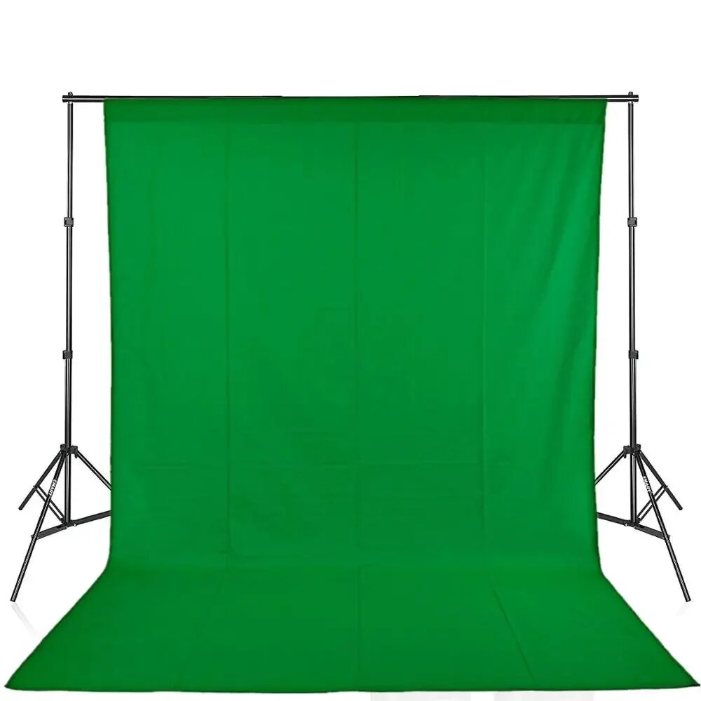 16X1/2/3/4 м фоны для фотосъемки полиэстер хлопок фон для фотостудии зеленый экран хромакей фон для фотосессии 6 цветов Зелёный 160 X 200CM