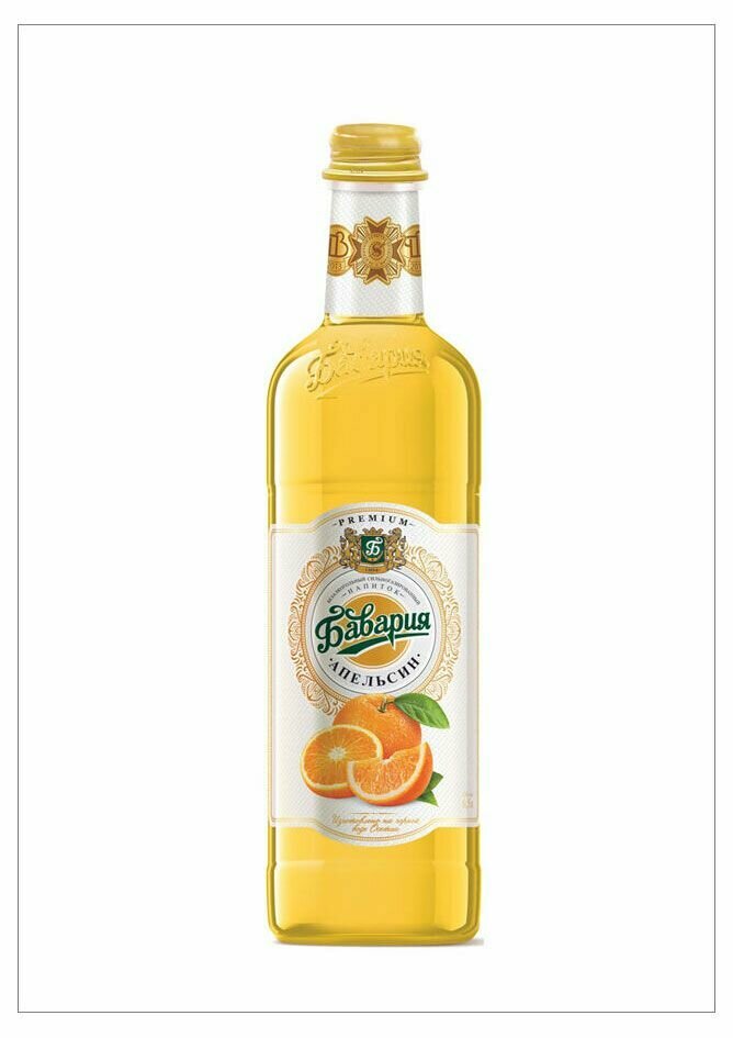 Напиток газированный Бавария Premium апельсин, 500 мл, 6 шт