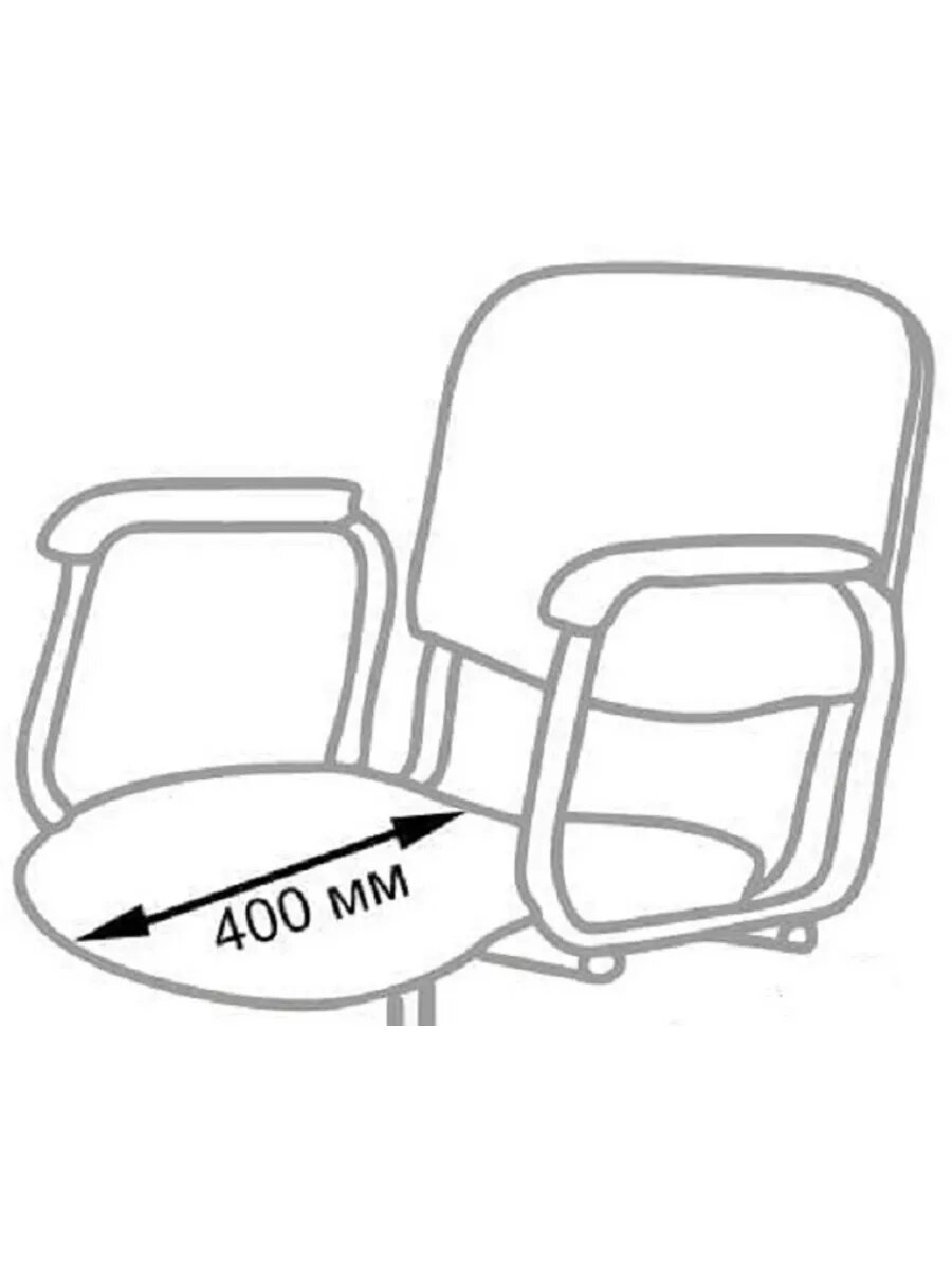 Мягкий элемент парикмахерского кресла контакт красный — фото 1