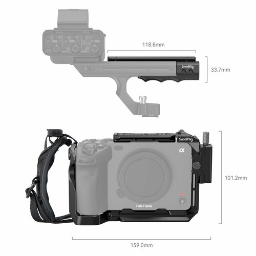 Клетка SmallRig 4184 для камеры Sony FX30 / FX3 с удлинителем ручки черный