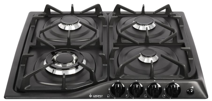 Газовая варочная поверхность SG SN 1210-02 K2 BLACK 14865001 GEFEST