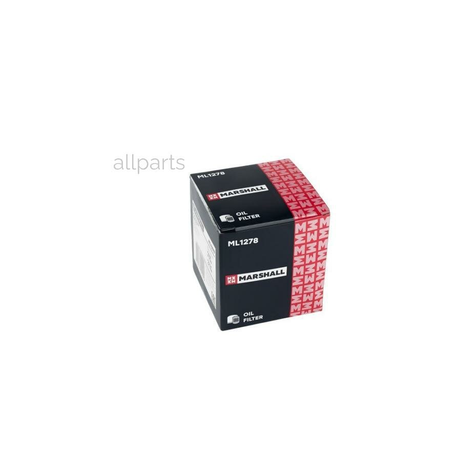 MARSHALL ML1278 Фильтр масляный Hyundai Solaris I, II 10-, Kia Ceed II, III 12- / Rio II, III 11- / Picanto I-III 04 Hyundai: Solaris, Kia: Ceed, Picanto, Rio, Stonic Marshall ML1278