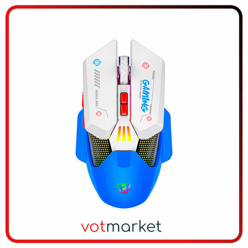 Беспроводная игровая мышь VOROTEX G7R белыйсиний 172000₽