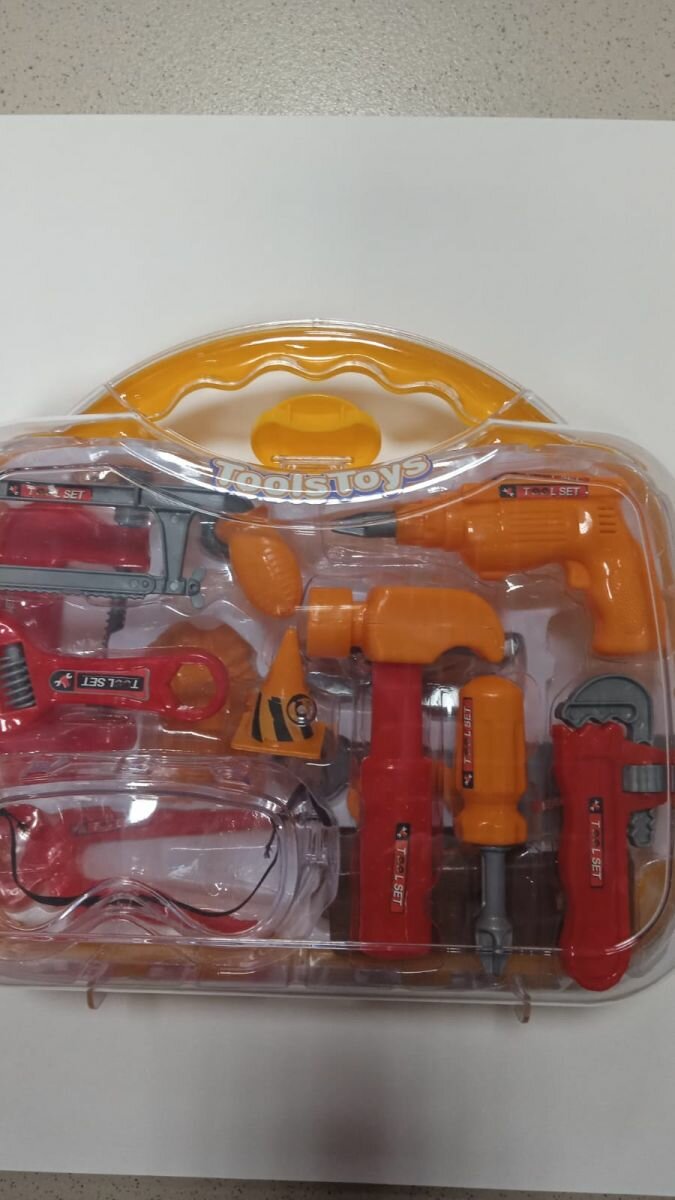 Игровой набор с инструментами в кейсе