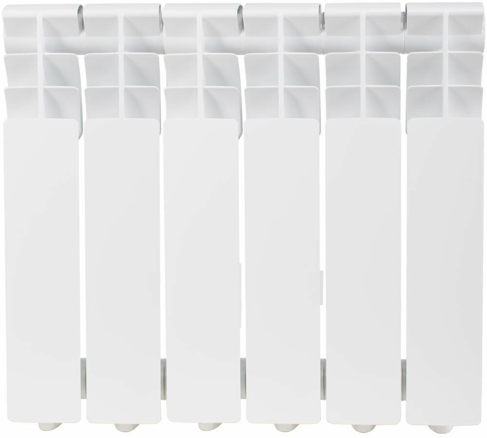 Монлан радиатор алюминиевый 350/80мм (6 секций)