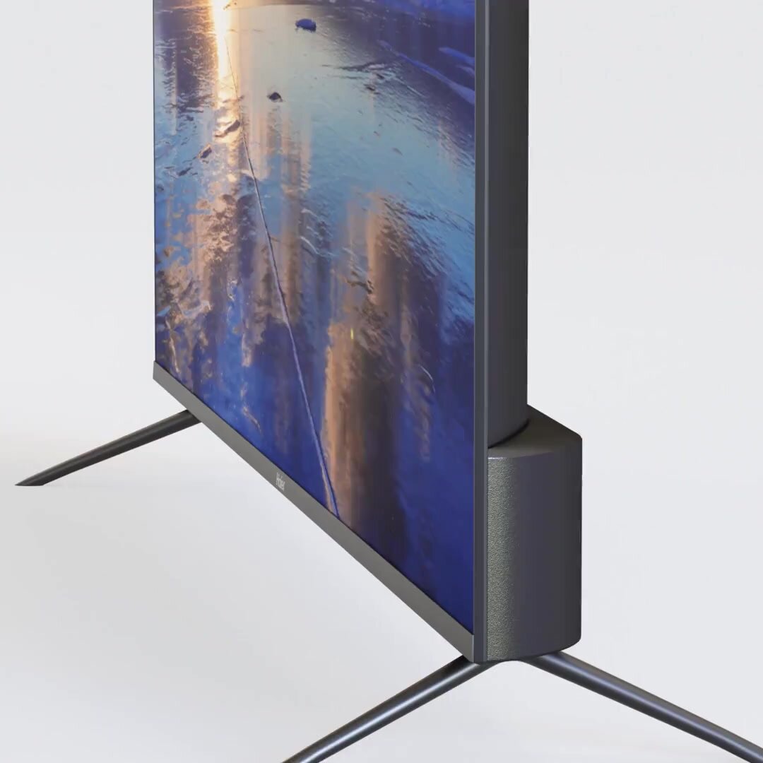 50" Телевизор Haier 50 Smart TV S1 2022 VA RU, черный — фото 1