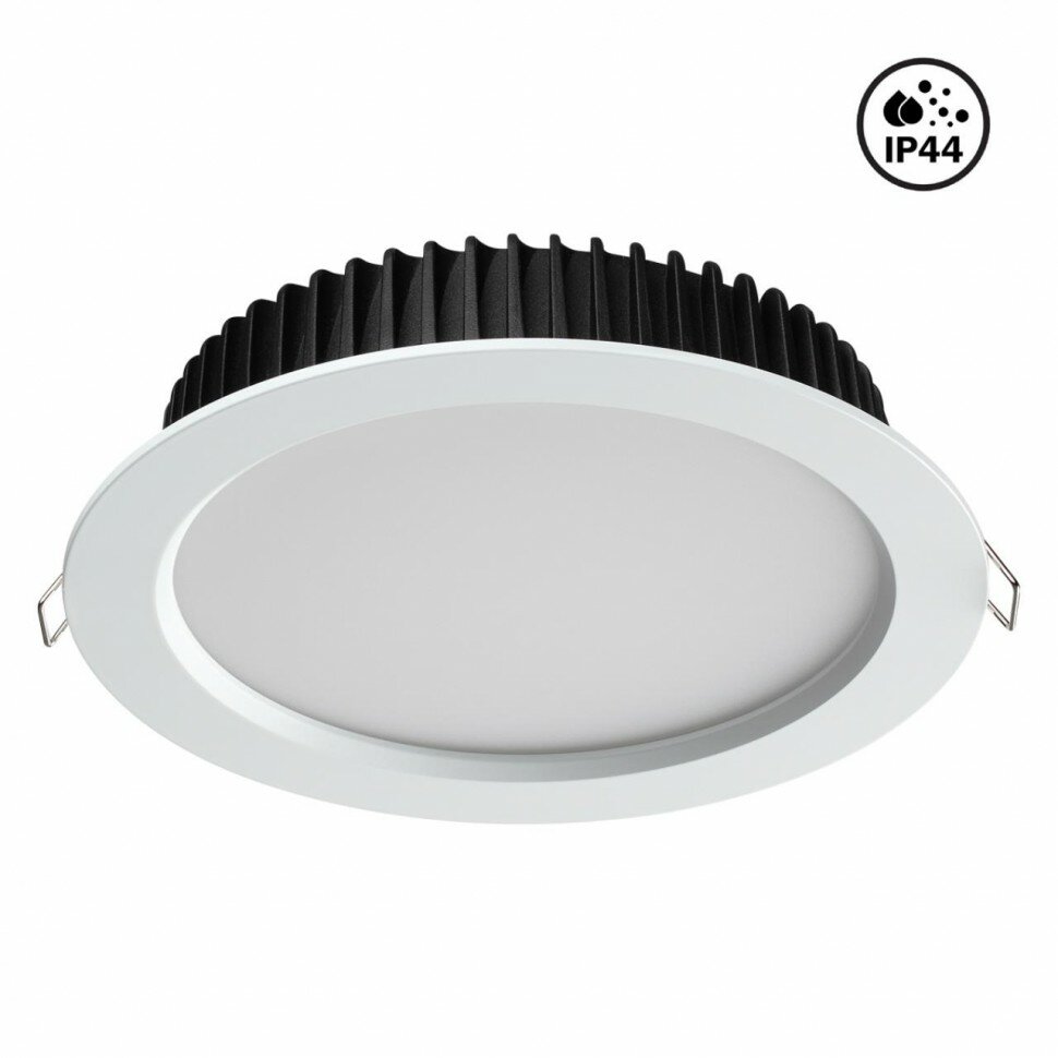 Novotech 358306 SPOT NT19 290 белый Встраиваемый св-к (драйвер в комплект не входит) IP44 LED 4000K 20W DRUM