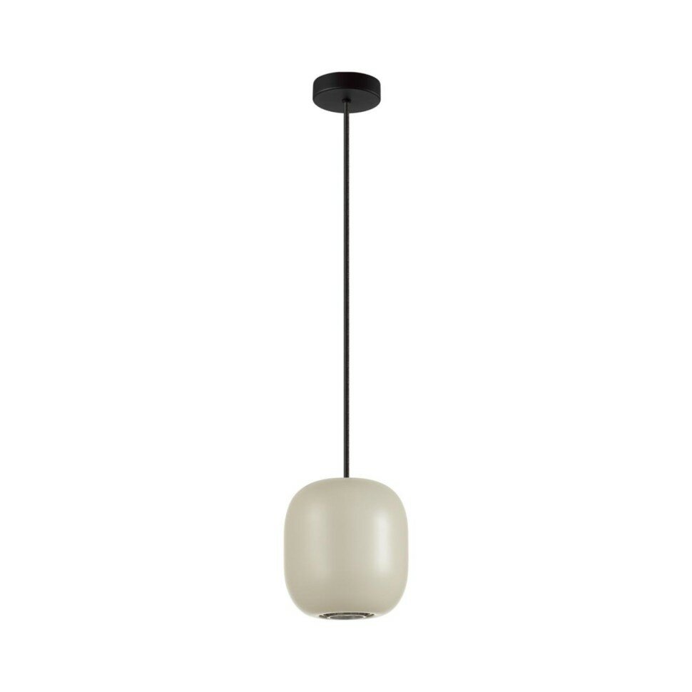 Odeon Light 5060/1GA PENDANT ODL24 449 цвет слонов. кости/черный/металл Подвес GU10 LED 4W COCOON