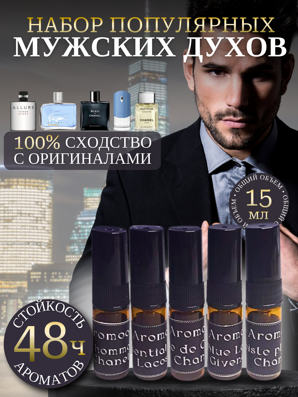 Парфюм мужской Набор...