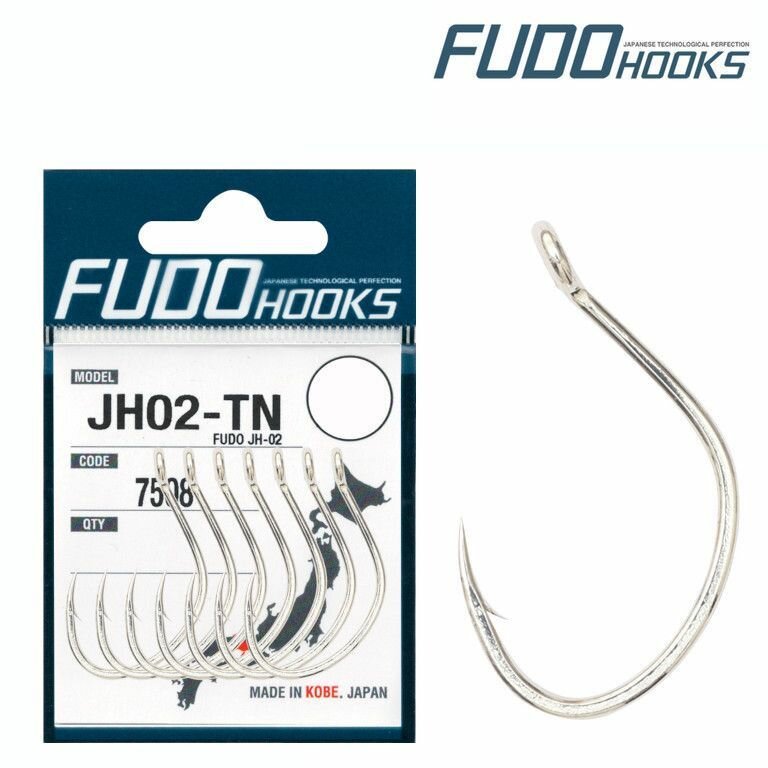 Крючок Fudo JH-02 TN 7508 № 1 (9 шт./уп.)